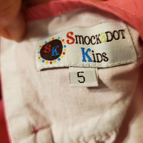 Classic Puffed Sleeve Cotton Dress - size 5 - Picture 6 of 6